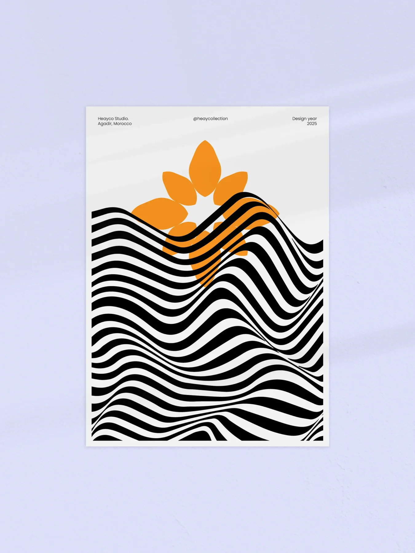 Art wall Frame – Bauhaus Waves
