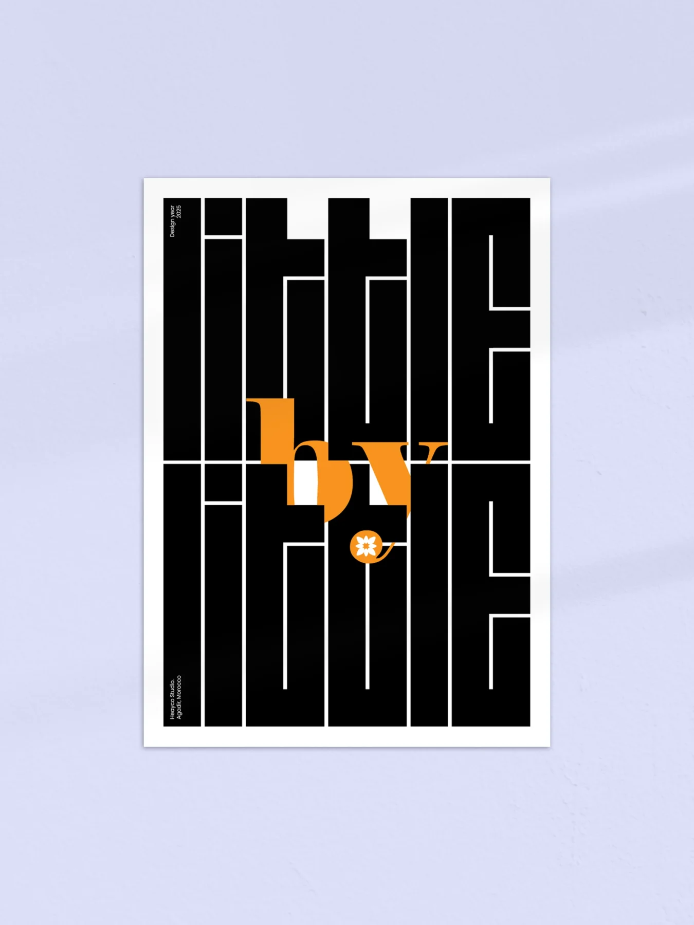 Art wall Frame – Little by Little